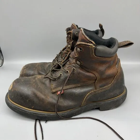 Red Wing 4215 Mens 10 USA made Leather Boots Steel Toe Electrical hazard