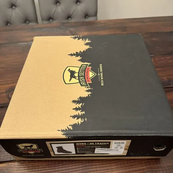 Red Wing Irish Setter Mesabi Safety Toe Logger Boots