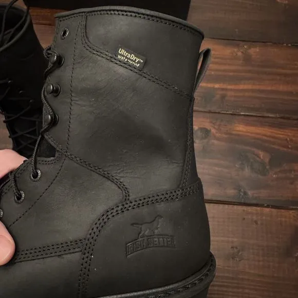 Red Wing Irish Setter Mesabi Safety Toe Logger Boots