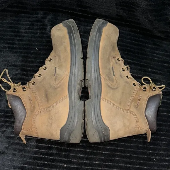 Red Wing King Toe Leather Mens 6” Waterproof Safety Toe Boot 14EE MISSING INSOLE