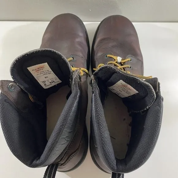 RED WING Men’s Electrical Hazard 926 DynaForce Leather Work Boots EUC