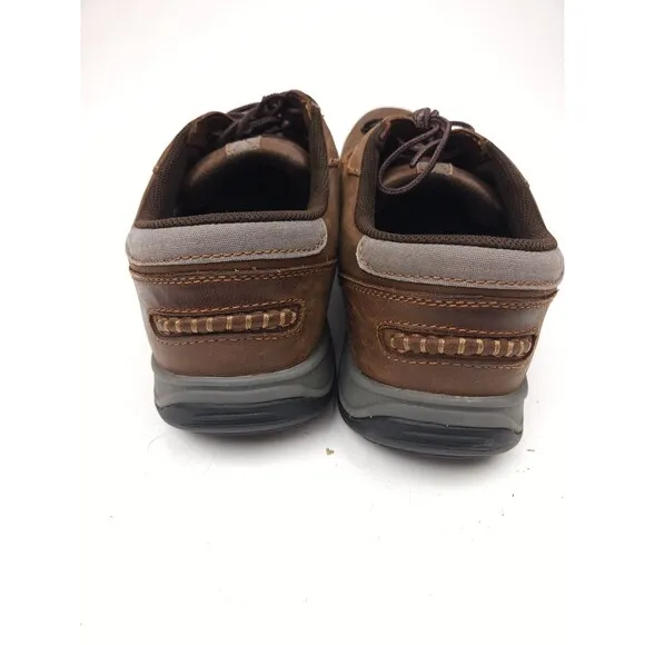 Red Wing Men's Size 13 Brown Leather Steel Toe Work Shoes SD 6708 Oil Resistant