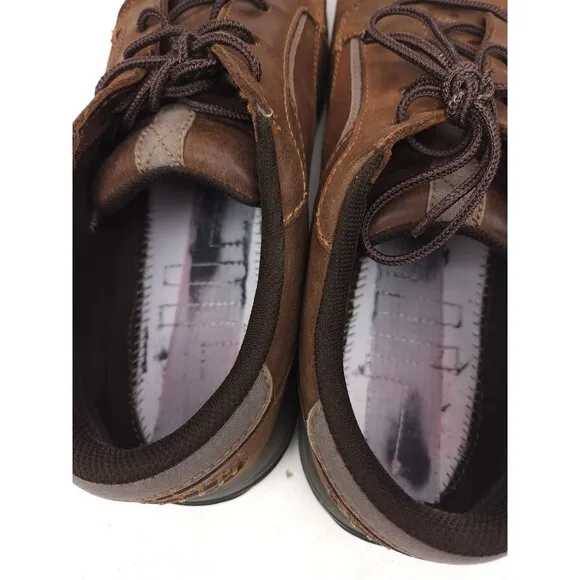 Red Wing Men's Size 13 Brown Leather Steel Toe Work Shoes SD 6708 Oil Resistant