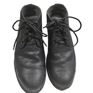 Red Wing Safety Boots Black Leather Size 9.5D