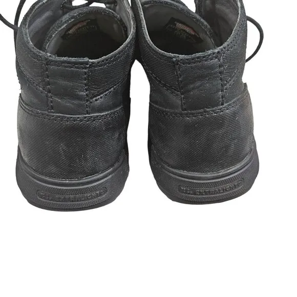 Red Wing Safety Boots Black Leather Size 9.5D