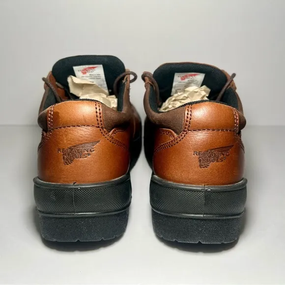 Red Wing Shoes 57965 Men’s Size 9D Brown Leather Work Shoes USA Made EH