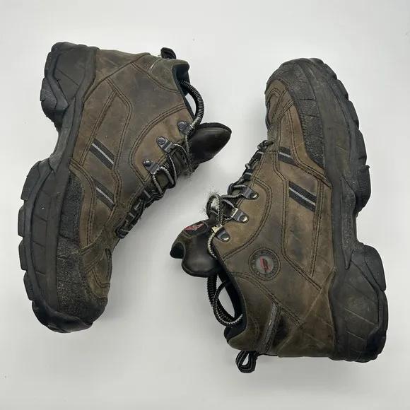 Red Wing Shoes Mens Size 8 EE 6667 Work Boots Brown Leather EH Safety Toe
