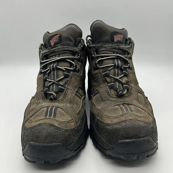 Red Wing Shoes Mens Size 8 EE 6667 Work Boots Brown Leather EH Safety Toe