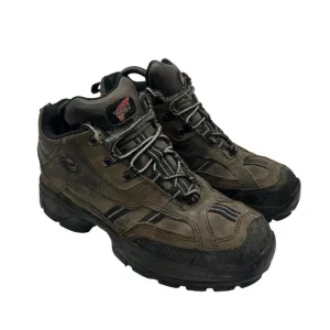 Red Wing Shoes Mens Size 8 EE 6667 Work Boots Brown Leather EH Safety Toe