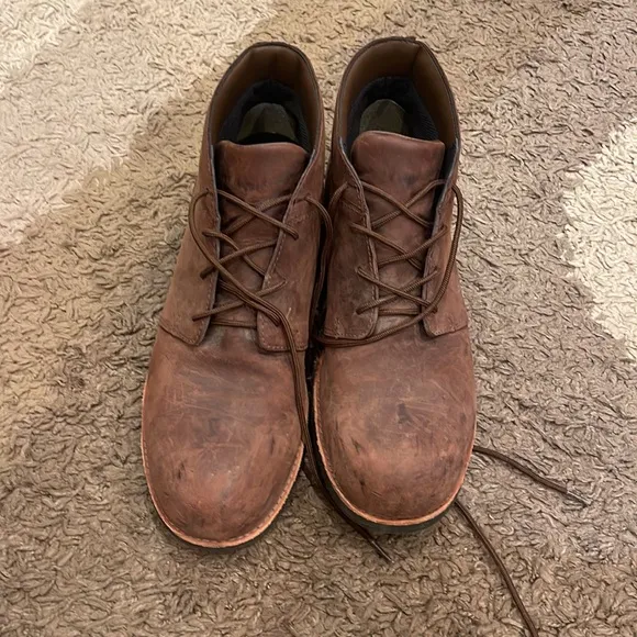 Red Wing Worx 5406 Safety Toe Electrical Hazard Work Boots Brown Size 11.5
