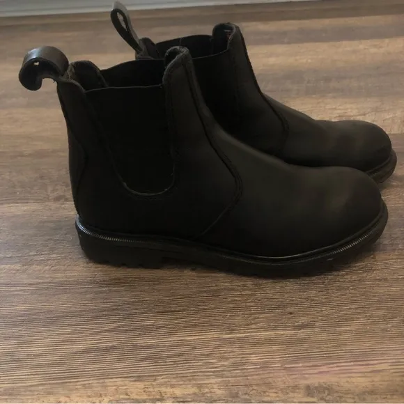 Red Wing Worx Electrical Hazard Steel Toe Black Boots Size minimal scuffing toe