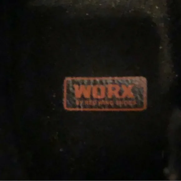 Red Wing Worx Electrical Hazard Steel Toe Black Boots Size minimal scuffing toe