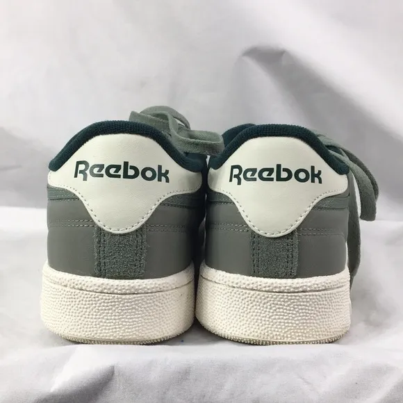 Reebok Club C 85 Harmony Green Lace Up Sneakers Size 11.5 EXCELLENT Used