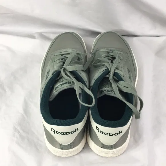 Reebok Club C 85 Harmony Green Lace Up Sneakers Size 11.5 EXCELLENT Used