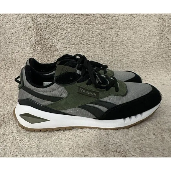 Reebok Forte Racer Hunter Green Gray Running Shoes Sneakers Men’s Size 11M