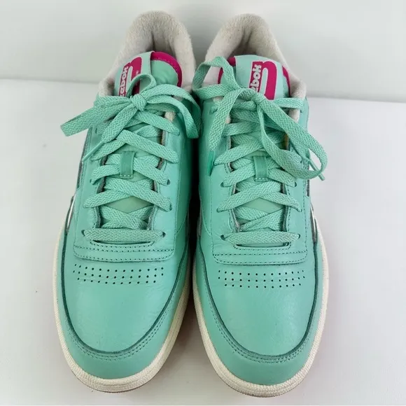 Reebok Men's Prince x Club C Revenge GY8055 Green Athletic Shoes - Size 11.5