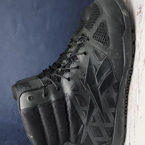 Reebok RB7120 Men's Nano Tactical 6&quot; Electrical Hazard Protection Boots Shoes
