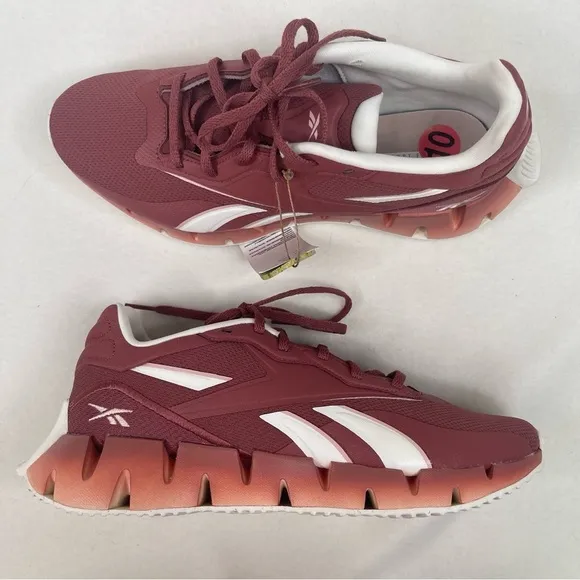 Reebok Zig Dynamica 4 Sneakers Sedona Rose size 10 NWT