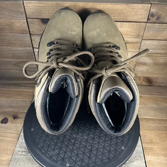 REI Womens Size 8.5 Monarch GTX Tan Hiking Chukka Lace Up Active Boots EUC