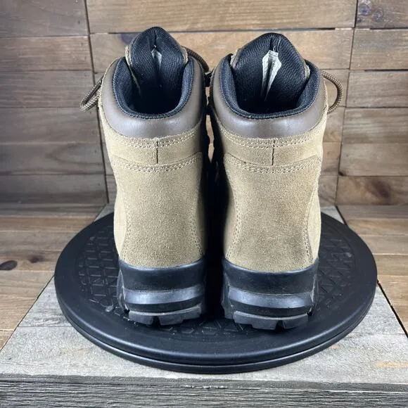 REI Womens Size 8.5 Monarch GTX Tan Hiking Chukka Lace Up Active Boots EUC