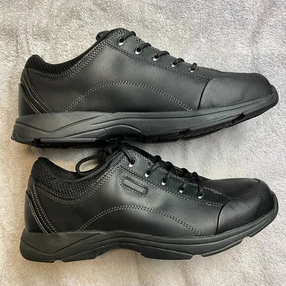 Rockport Chranson Shoes Mens 11W Black Casual Walking Leather Functional Work