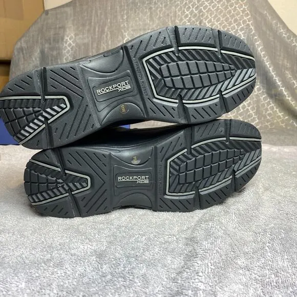 Rockport Chranson Shoes Mens 11W Black Casual Walking Leather Functional Work