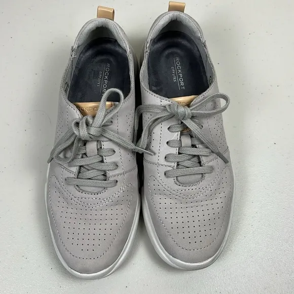 Rockport Women's R-Evolution Washable Perf Lace Walking Shoe EUC