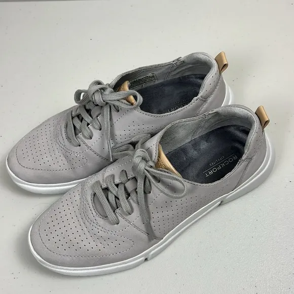 Rockport Women's R-Evolution Washable Perf Lace Walking Shoe EUC