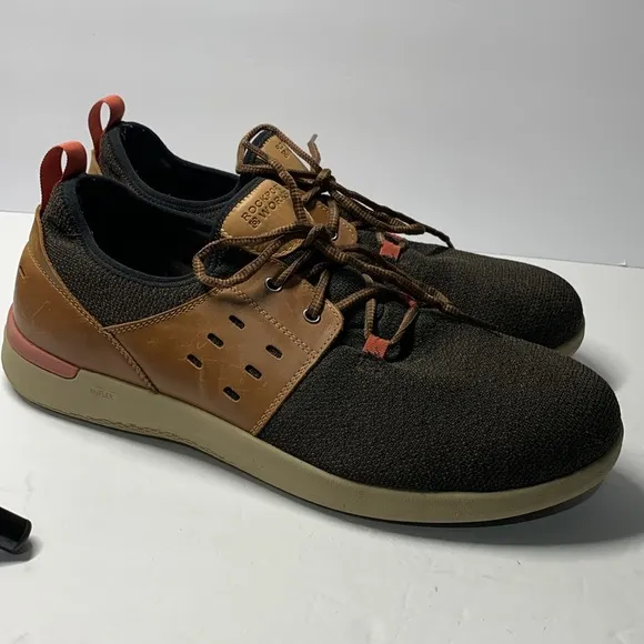 Rockport Work Men's Truflex Safety Toe 2 Eye Tie Work Sneaker 14M