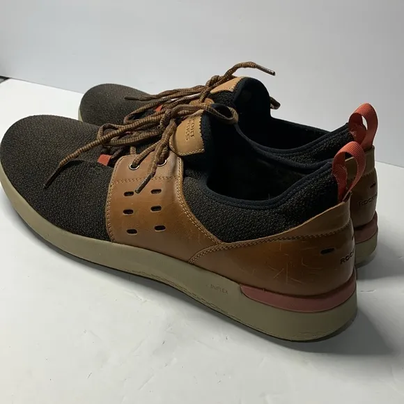Rockport Work Men's Truflex Safety Toe 2 Eye Tie Work Sneaker 14M