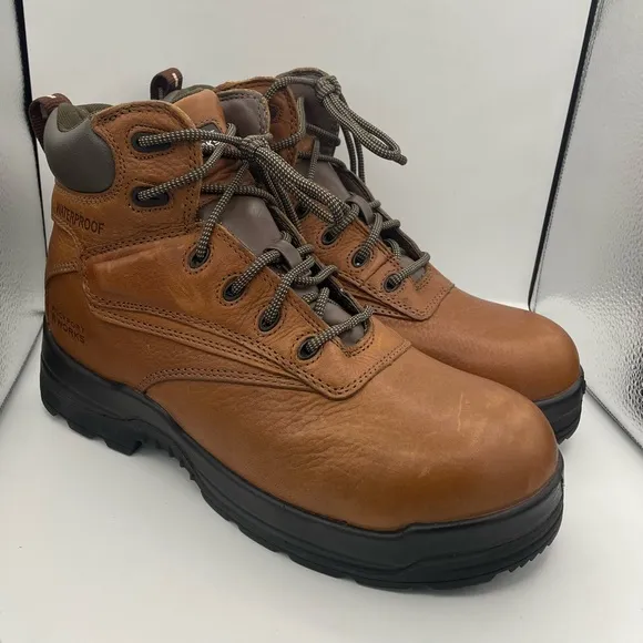 ROCKPORT Works more energy waterproof mens work boots Size 10.5