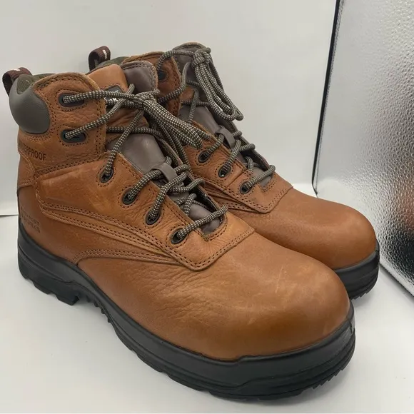 ROCKPORT Works more energy waterproof mens work boots Size 10.5
