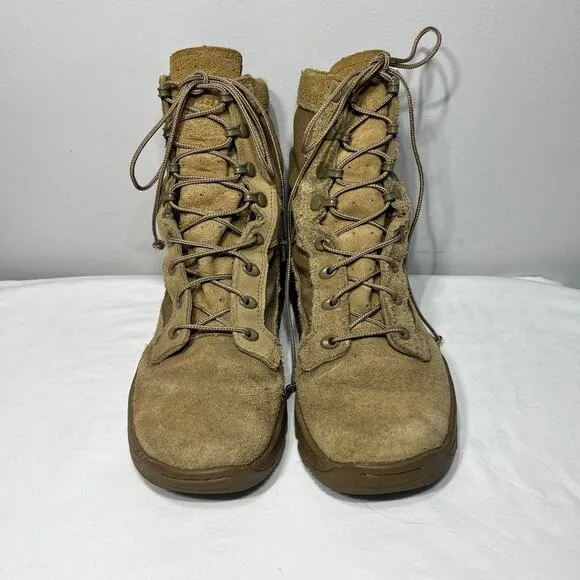 Rocky Boots Military Tan Suede Hiking Outdoors Tactical RKC042 Lightweight 5.5