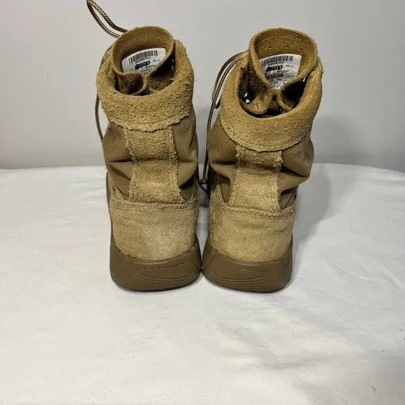 Rocky Boots Military Tan Suede Hiking Outdoors Tactical RKC042 Lightweight 5.5