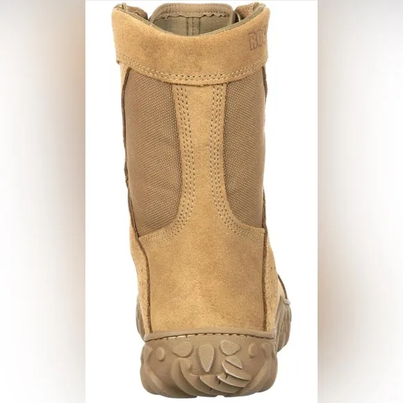 ROCKY Boots S2V Military Tactical Boots RKC053 Coyote Brown, Steel Toe Mens Sz 6