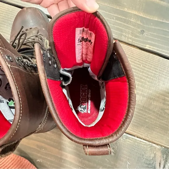 ROCKY Rams Horn 9&quot; Logger Comp Toe boots