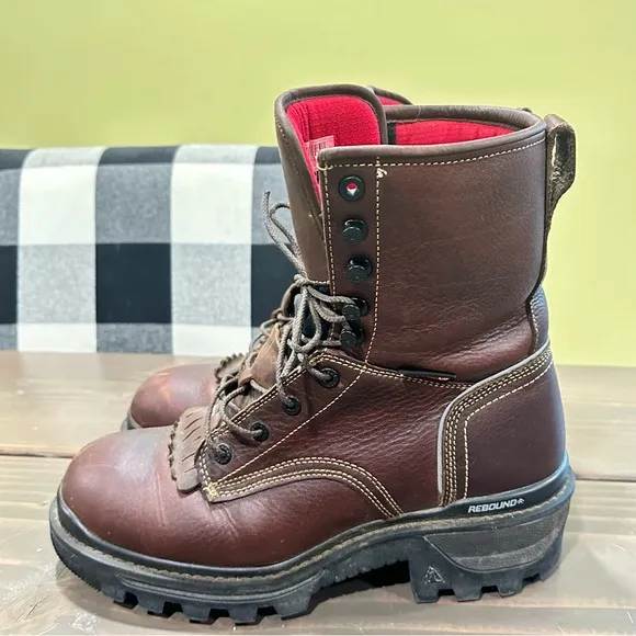 ROCKY Rams Horn 9&quot; Logger Comp Toe boots