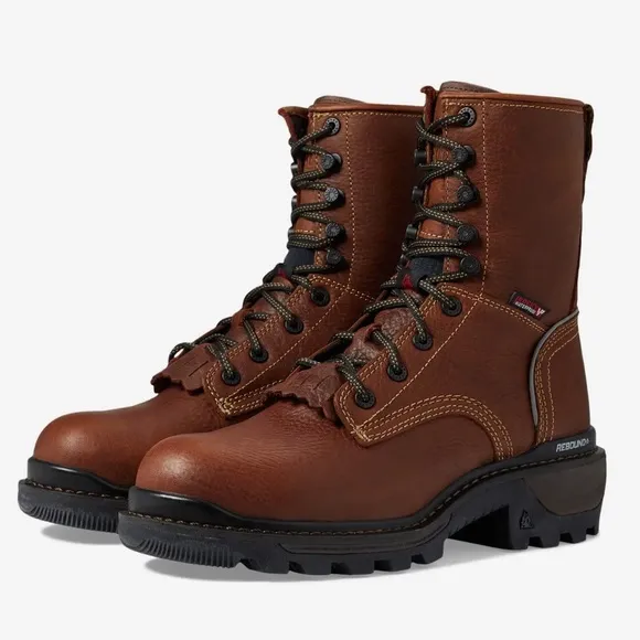 ROCKY Rams Horn 9&quot; Logger Comp Toe boots
