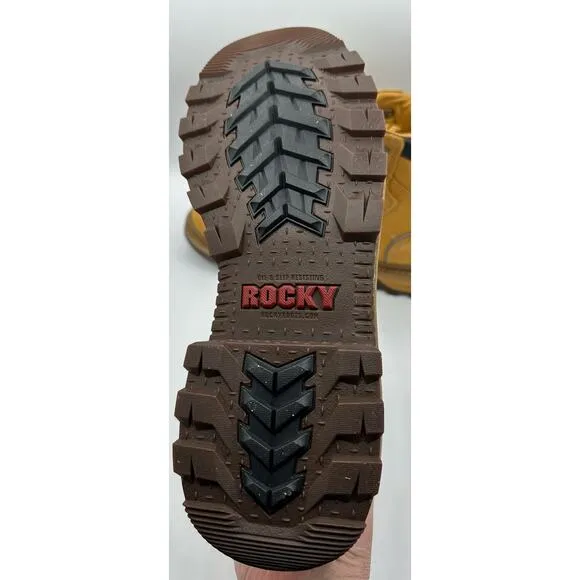 Rocky Rams Horn Waterproof Work Boot Size 11 WIDE new no box
