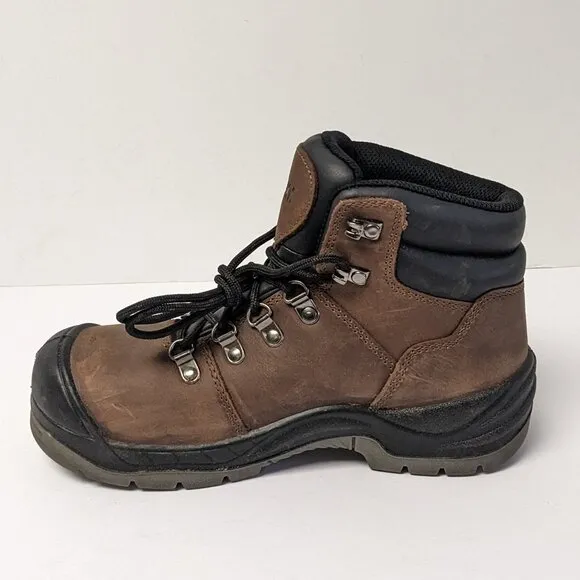 Rocky Worksmart Composite Toe Work Boots, Brown, Women's 7 Wide