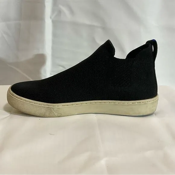 Rothy's Chelsea Black High Top Sneakers