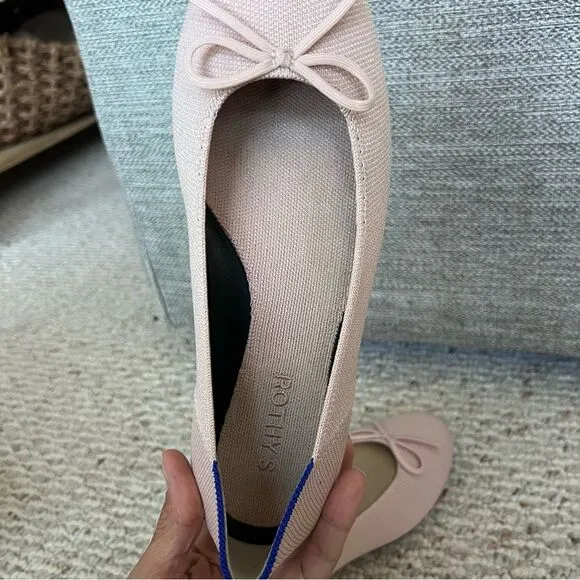 Rothy's The Ballet Flats in Pastel Pink Ballerina