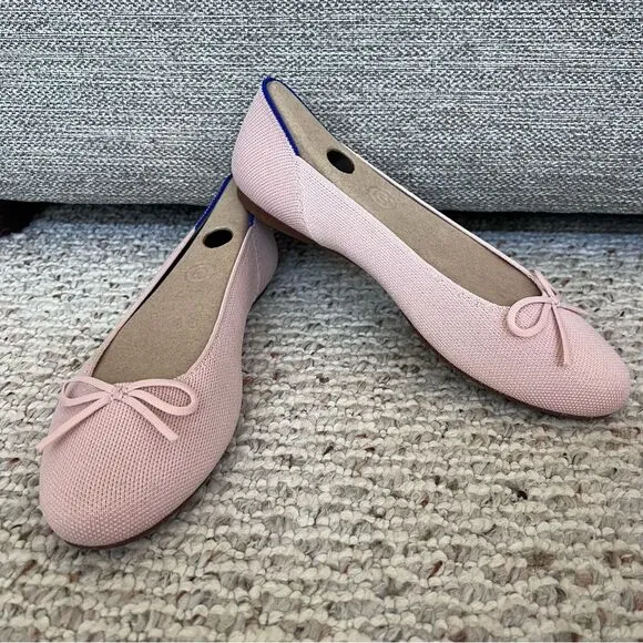Rothy's The Ballet Flats in Pastel Pink Ballerina