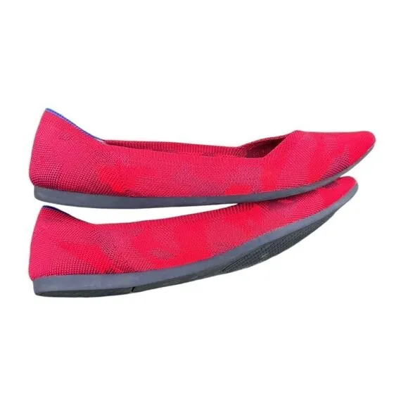 Rothy’s The Point Flats Red Camo 9 Limited Edition
