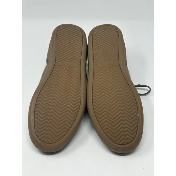 Rothy’s The RS01 Sneaker Men’s 9.5 Timber Brown Knit Merino Wool Casual Shoes