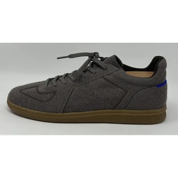 Rothy’s The RS01 Sneaker Men’s 9.5 Timber Brown Knit Merino Wool Casual Shoes