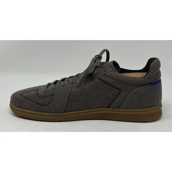 Rothy’s The RS01 Sneaker Men’s 9.5 Timber Brown Knit Merino Wool Casual Shoes