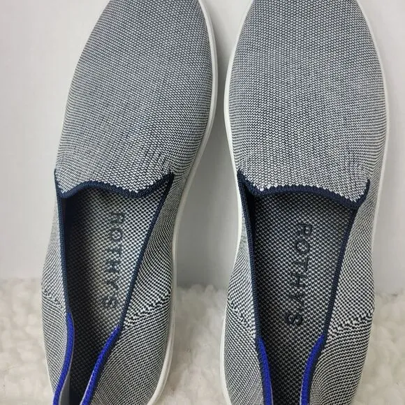 Rothy's The Slip On Anchor Womens Shoes Size 10.5 Casual Low Top Sneakers Shoes