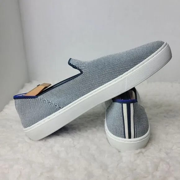 Rothy's The Slip On Anchor Womens Shoes Size 10.5 Casual Low Top Sneakers Shoes
