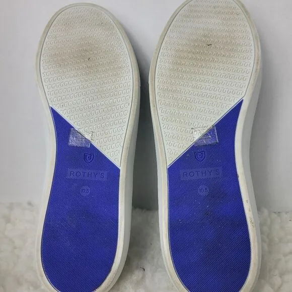 Rothy's The Slip On Anchor Womens Shoes Size 10.5 Casual Low Top Sneakers Shoes